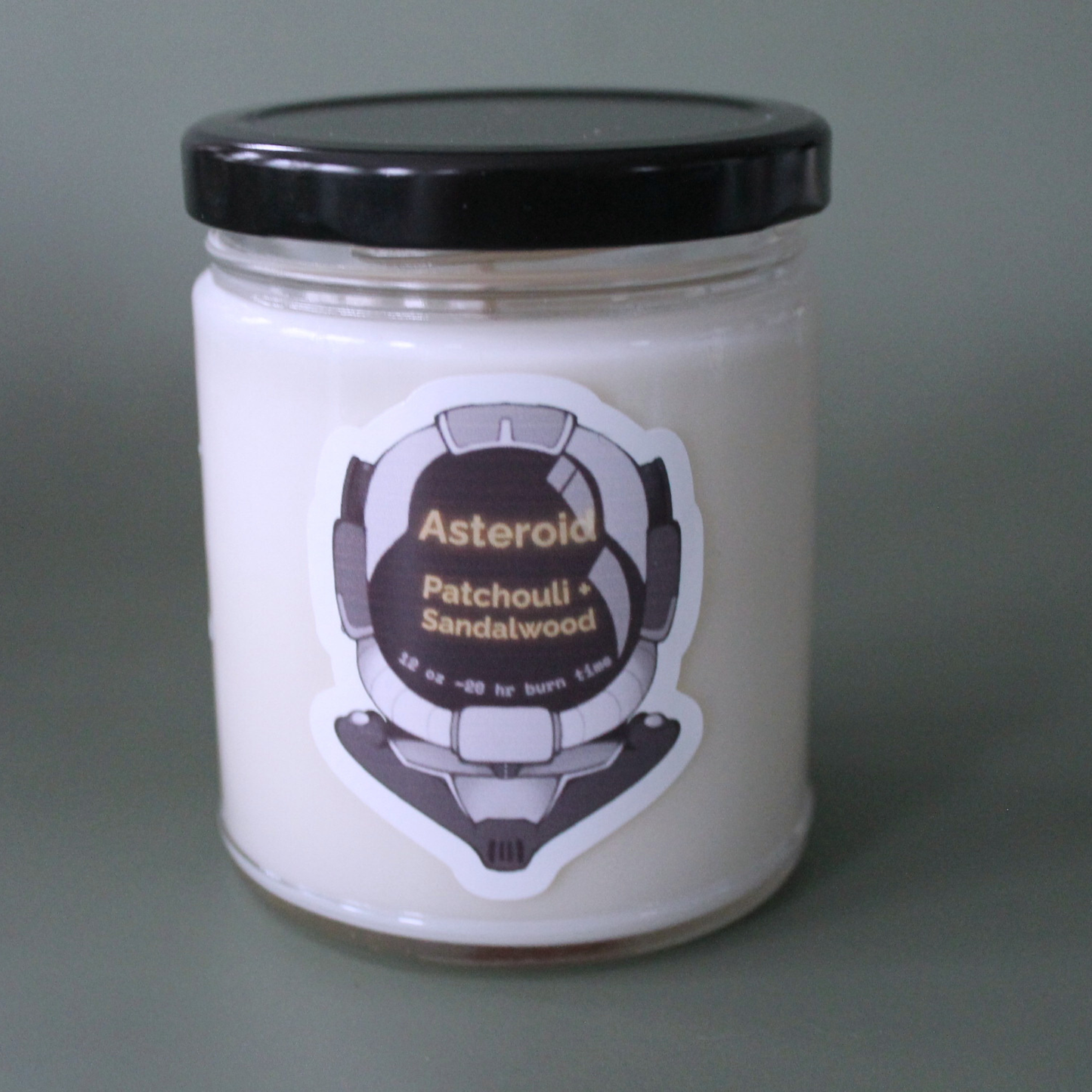 Patchouli Sandalwood 9 oz Candle | Asteroid